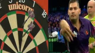 Michael van Gerwen vs Jelle Klaasen 2 European Championship [upl. by Madeline141]