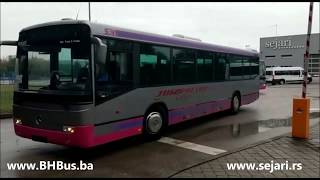 Jugoprevoz Kruševac  Isporuka osam Mercedes Conecto autobusa [upl. by Aramak]