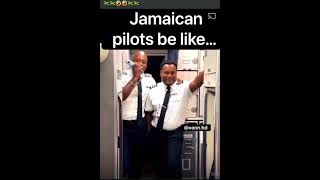 Jamaican pilot be like 🇯🇲 😎🤣 [upl. by Eiramanin]