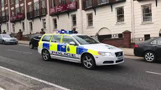 Merseyside Police RPU car responding [upl. by Auhsot425]