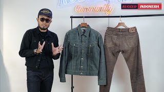 Review Kapital Century Denim No 7s amp 5  Sashiko Denim Asal Jepang [upl. by Wexler]