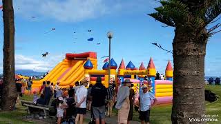 Kite Festival 2023 Otaki Beach ☀🌴👙🌊 [upl. by Florella]