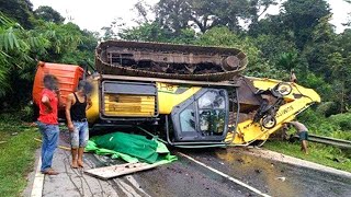 25 Unbelievable Heavy Equipment Operator Fails  Excavator Crane amp Truck FAILS Compilation 2024 [upl. by Agnew]