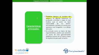 El artículo de opinión o columna [upl. by Neyuh]