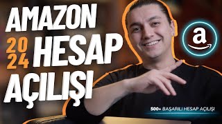 AMAZON SATICI HESABI AÇMA  2024 UYGULAMALI GÜNCEL  Adan Zye AMAZON Eğitimi Serisi  Şirketsiz [upl. by Herc]