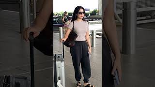 Kritika Kamra jets off in effortless airport chic🔥kritikakamra viralvideo viralshorts trending [upl. by Arodnahs183]