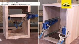 Kreg Drawer Slide Jig [upl. by Inavoy]