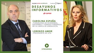 Desayuno Informativo Andalucía con Carolina España y Lorenzo Amor [upl. by Aia699]