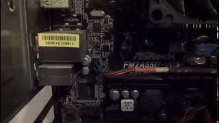 Legacy boot on Asrock FM2A55MVG3 bios [upl. by Lrigybab]