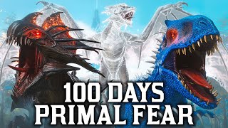 I Spent 100 Days in Primal Fear Ark Heres What Happened [upl. by Edrahc962]