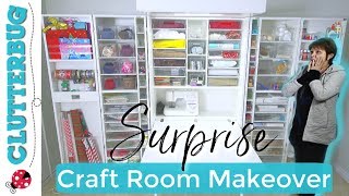 Surprise Craft Room Makeover with DreamBox [upl. by Imij]