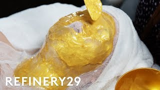 I Froze My Face For 400  Beauty With Mi  Refinery29 [upl. by Hachman212]