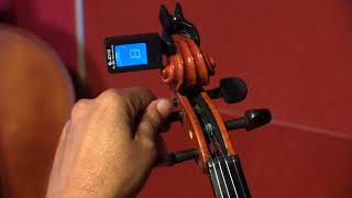 How to tune Violin Digital Tuner [upl. by Lounge]