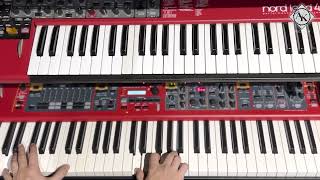 Muse  Uprising Cover Keyboard [upl. by Adnoryt]