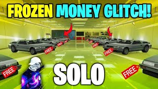 FINALLY HERE SOLO FROZEN MONEY GLITCH IN GTA 5 ONLINE AFTER LATEST PATCH [upl. by Weinstein]