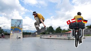 SkateparkTour durch die Alpen [upl. by Lelith]