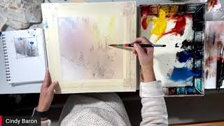 How to Make your Watercolors Really Rich with Artist Cindy Baron [upl. by Nedra]