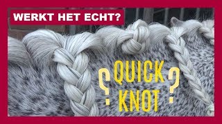 SUPER SNEL KNOTJES MAKEN  QUICK KNOT  WVIE 12  snuitable [upl. by Grimona]