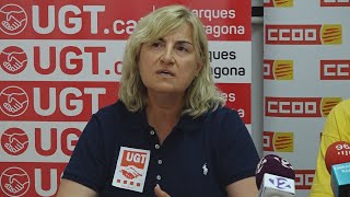 UGT i CCOO denuncien la falta de personal a Correus [upl. by Anohs96]