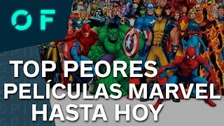 Las PEORES películas MARVEL de la historia  Todo es mentira en el cine y la televisión [upl. by Eked]