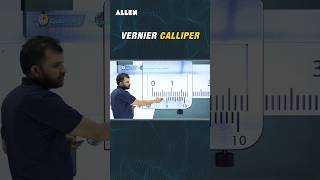 Vernier Caliper How to find Length with the help of Vernier Caliper  ALLENNEET shorts [upl. by Ellah]