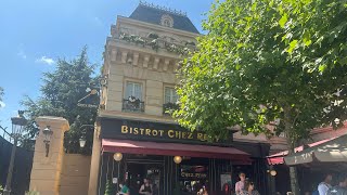 Ratatouille Ride amp Bistrot Chez Remy  Disneyland Paris [upl. by Nilerual]