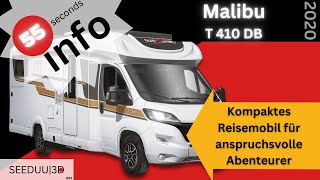 Malibu Reisemobil T 410 DB  Kompaktes Reisemobil für anspruchsvolle Abenteurer SEEDUU [upl. by Ahar]