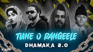 DHAMAKA 20  TUNE O RANGEELE X SHAFAYAT X PAGOL STORM X CENTRAL CEE Remix  M Master  Rap song [upl. by Riegel]