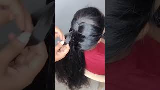 easy hairstyle explore tutorial shorts shortvideo shortviral ytshorts [upl. by Eelasor]