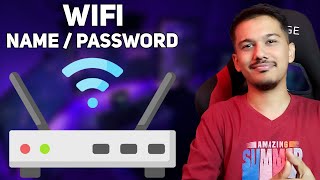 How to Change Wifi Password amp Name of Any Router MobilePC [upl. by Dohsar]