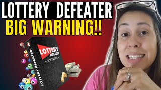 LOTTERY DEFEATER SOFTWARE  ⚠️BIG WARNING⚠️ Lottery Defeater Reviews  Lottery Defeater Program [upl. by Beauregard]