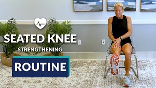 End Your Knee Pain with Seated Knee Strengthening Exercises [upl. by Capon]