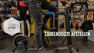 Zo bepaal je de juiste ZADELHOOGTE op de fiets 🦵🏼 Fietshouding 2 [upl. by Begga]