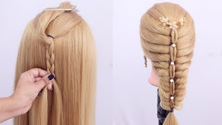 How To Rope Braid You Own Hair For Complete Beginners  Easy amp Simple Twisted Braid hairstyle [upl. by Enelloc]