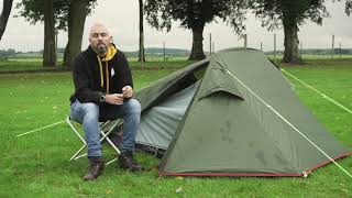 OLPRO Pioneer Lightweight 2 Berth Tent Walkthrough [upl. by Aivax75]