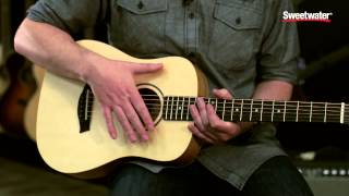 Taylor Guitars Baby Taylor Acousticelectric Guitar Overview by Sweetwater Sound [upl. by Hecker409]