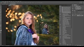 How to apply and edit bokeh overlays in Photoshop and Photoshop Elements [upl. by Nimesay]