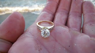 Woman Finds Diamond Ring On Beach – Jeweller Turns Pale Seeing It [upl. by Koa529]