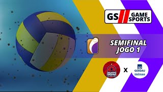 OSASCO X GERDAU MINAS  SUPERLIGA FEMININA 2324  SEMIFINAL  JOGO 1  NARRAÃ‡ÃƒO AO VIVO [upl. by Thema937]