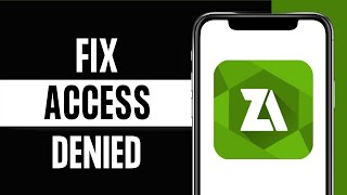 How to Fix Access Denied in Zarchiver 2024 [upl. by Moriarty]