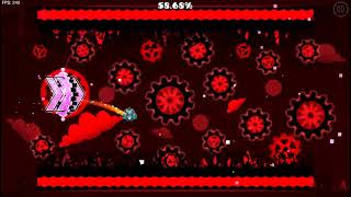 Geometry Dash  BLOODBATH 100 Extreme Demon [upl. by Auka]