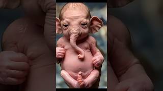 An elephant transforms into a baby on AGT agt AmericasGotTalent magic [upl. by Lillie470]