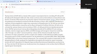 NF kB signaling pathway [upl. by Egidio]