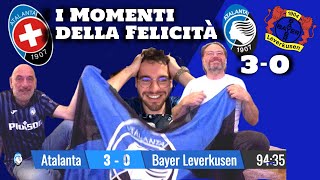 Atalanta  Bayer Leverkusen 30 la felicità  PURA GIOIA RIDIAMO CON GLI OCCHI PIENI DI LACRIME [upl. by Annerol327]