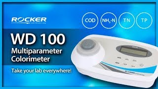 WD 100 Multiparameter Colorimeter  Take your Lab Everywhere [upl. by Derriey]