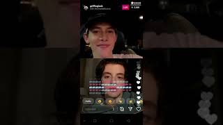 Griffin Gluck Instagram Live with Thomas Barbusca 15 Aug 2020 [upl. by Ssitnerp]