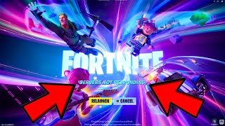 Why Is Fortnite Servers Down How to Fix Fortnite Servers Not Responding [upl. by Anotal]