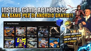 Cara Pasang Game Aethersx2 Di Android  Install Game  Aethersx2 [upl. by Prussian]