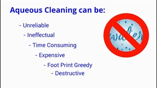 Aqueous Cleaning Vs Vapor Degreasing [upl. by Jedidiah]