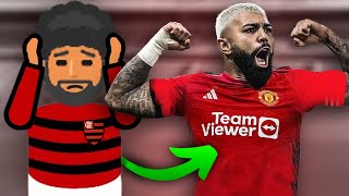 GABIGOL NO MANCHESTER UNITED   WORLD SOCCER CHAMPS [upl. by Alihet]